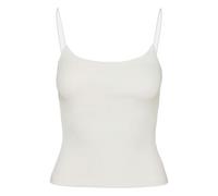 VERO MODA VMCAM Short Singlet JRS Noos, Camiseta sin Mangas Mujer, Weiß,