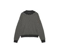 VERO MODA Highneck Pullover Vmcapricorn LS BF Jersey de Cuello Alto, Negro, XS para Mujer