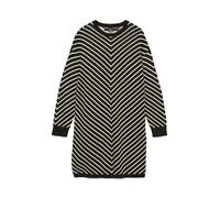 VERO MODA Vmcapricorn LS O-Neck Short Dress BF, Negro, M Mujeres