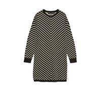 VERO MODA Vmcapricorn LS O-Neck Short Dress BF, Negro, S