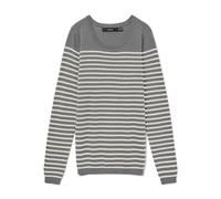 VERO MODA Vmcare Structure LS O-Neck Blou Noos, Color Gris., S