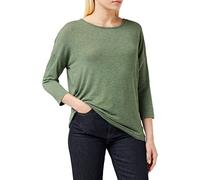VERO MODA Vmcarla 3/4 Top Ga Noos Camiseta de Manga Larga, Laurel Wreath, M para Mujer