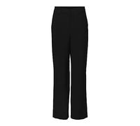 VERO MODA VMCARMEN HR Straight Pant Noos, Pantalones De Las Mujeres, Black, L/30