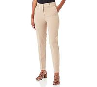 Vero Moda Vmceleste HR Tap - Pantalón a Medida para Mujer, Visón Plateado, 36W / 30L