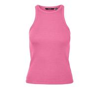 VERO MODA Vmchloe Jrs Noos-Camiseta de Tirantes Corta Top, Pink Cosmos, S para Mujer