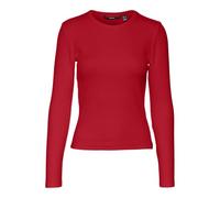 VERO MODA Vmchloe LS Short Top Ga Jrs Noos Camiseta de Manga Larga, Salsa, XXL Mujeres