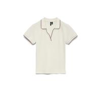 VERO MODA Vmchloe - Polo Corto para Mujer JRS Noos, Blanco Nieve., L