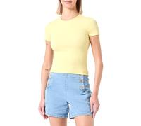 VERO MODA Vmchloe SS Short Top Jrs Noos, Pineapple Slice, L para Mujer