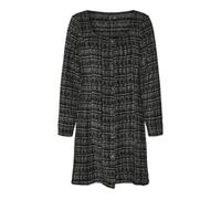 VERO MODA Vmclever LS Wvn-Vestido Corto, Negro, M para Mujer