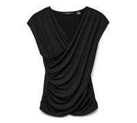 VERO MODA Vmdaisy SL V-Neck Top JRS, Negro, XS