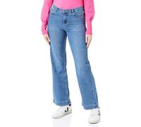 Vero Moda Vmdaisy Wide Denim Jns Vi3337 Girl Noos Pantalones vaqueros, Mujer, Medium Blue Denim, 48
