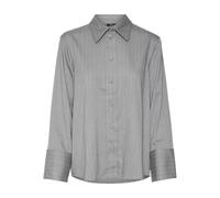 VERO MODA Vmdania LS Shirt Wvn Ga Blusa de Manga Larga, Griffin/Stripes:Snow White Stripes, M Mujeres