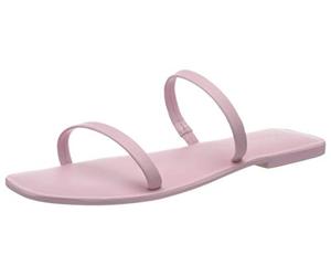 VERO MODA Vmdea-Sandalias de Piel, Mujer, Roseate Spoonbill, 40 EU