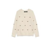 VERO MODA Vmdoffy Intarsia LS O-NCK Jersey Ga Noos, Abedul, XS
