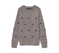 VERO MODA Vmdoffy Intarsia LS O-NCK Jersey Ga Noos, Falda Lunar, S