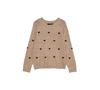 VERO MODA Vmdoffy Intarsia LS O-NCK Pullov Ga Noos, Emperador, XS Mujer, Emperador., XS