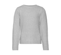 VERO MODA VMDOFFY LS O-Neck Blouse GA Girl Noos Suéter pulóver, Light Grey Melange, 134/140 cm para Niñas