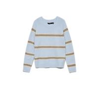 VERO MODA Vmdoffy LS O-Neck Blouse Ga Noos, Color Azul., L