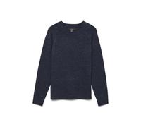 VERO MODA Vmdoffy LS O-Neck Blouse Ga Noos Suéter, Blazer Azul Marino/Detalle: W. Black Melange, XL para Mujer