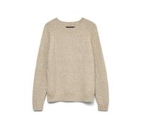 Vero Moda Vmdoffy LS O-Neck Blouse Ga Noos Suéter, Marrón (Sepia Tint), S para Mujer