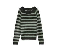 VERO MODA Vmdoffy LS O-Neck Blouse Ga Noos, Verde Oscuro, XS