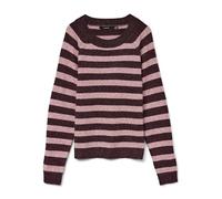 VERO MODA Vmdoffy LS O-Neck Blouse Ga Noos, Winetasting, M Mujeres