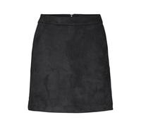 VERO MODA VMDONNADINA FAUXSUEDE Short Skirt Noos Falda, Black, XXS para Mujer