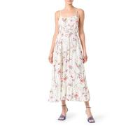 VERO MODA Vmeasy Joy 7/8 Vestido con Correa Wvn Ga Verano, Beige, S para Mujer