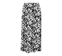 VERO MODA Vmeasy Joy Ankle Skirt Wvn Ga Falda, Blanco Nieve/AOP: Black Graphical, M para Mujer