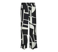 VERO MODA Vmeasy Joy HW Wide Pants Wvn Ga Pantalones de Tela, Negro, S para Mujer