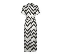 Vero Moda Vmeasy Joy S/S - Vestido Largo para Mujer, Negro, XS