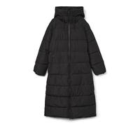 VERO MODA Vmelanor Laurie Long Coat Wrp Ga Boo, Negro, M