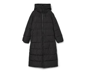VERO MODA Vmelanor Laurie Long Coat Wrp Ga Boo, Negro, M