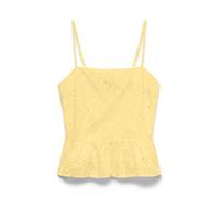Vero Moda Vmeliza Singlet Wvn Noos, Plátano Pálido, XL Mujeres
