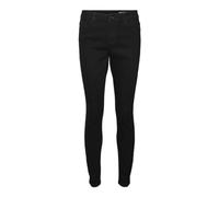 VERO MODA Vmelly Mr Skinny Jeans Blk Noos Vaqueros Ajustados, Negro/Detalle: vi1110, XS / 30L para Mujer