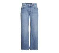 VERO MODA Vmelly Mr Wide Jeans Noos Pantalones Vaqueros, Medium Blue Denim/Detalle: vi3434, MW x 30L Mujeres