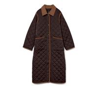 VERO MODA Vmemily Long Coat Boo, Pastel de chocolate, S