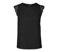 Vero Moda VMEMILY SL Gathering Top JRS Noos, Negro, S