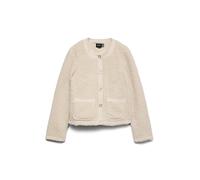 VERO MODA Vmespresso - Chaqueta corta para mujer, color oatmeal, talla M, avena, M