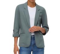 VERO MODA Vmeva 3/4 Blazer Noos, Bálsamo Verde, S