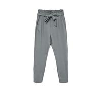 Vero Moda Vmeva Hr Loose Paperbag Pant Ga Noos, Pantalones Mujer, Gris (Medium Grey Melange), L / 30L