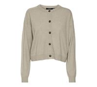VERO MODA Vmfantastic LS O-Neck Cardigan Ga Boo, Falda Lunar, S para Mujer