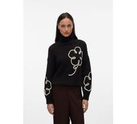 Vero Moda VMFATIMA LS ROLLNECK PULLOVER XS Marrón