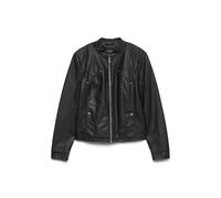 VERO MODA Vmfavodona Coated Jacket Noos Chaqueta, Negro, S Mujeres