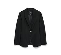 VERO MODA Vmfilia LS Blazer Ajustado para Mujer, Negro, Talla 12, Negro, 40