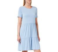 Vero Moda Vmfilli Calia SS Vestido Corto Ga Noos, Campana Azul, XL para Mujer