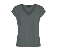 Vero Moda VMFILLI SS V-Neck tee GA Noos 10247666, Bálsamo Verde, XS