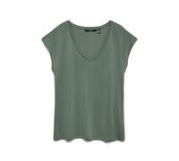 Vero Moda Vmfilli Ss V-neck Tee Ga Noos, Camiseta para Mujer, Laurel Wreath, S