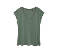 VERO MODA Vmfilli SS V-Neck tee Ga Noos, Camiseta para Mujer, Laurel Wreath, XS