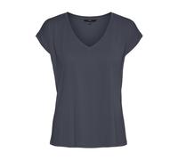 Vero Moda Vmfilli Ss V-neck Tee Ga Noos, Camiseta para Mujer, Ombré Blue, L